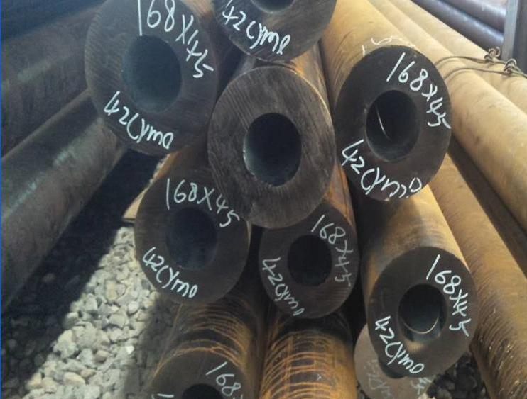 当涂42CrMo钢管淬火_高硬度耐磨合金管加工